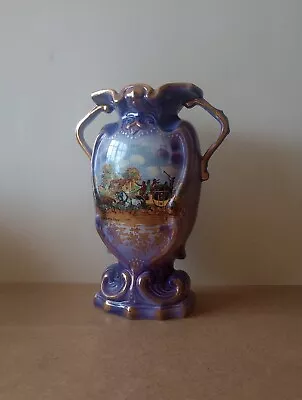 Buy RARE Shaw & Copestake Nouveau 20s 30s Early Sylvac Handled Vase Mauve Purple 587 • 50£