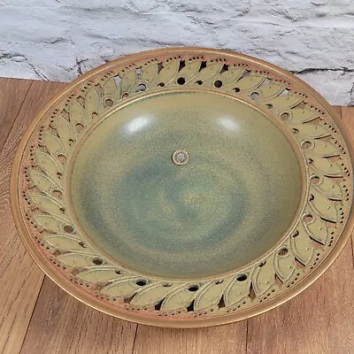 Buy Studio Pottery Large Centerpiece Bowl / Dish By Martin Homer (Born 1945) • 150£