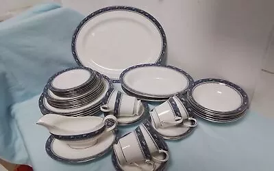 Buy Aynslay Blue Mist Dinner Set #4455 • 99.99£