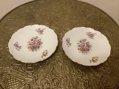 Buy Coalport Bone China Fragrance Raised Scalloped Edge Saucer X 2 England • 5.50£