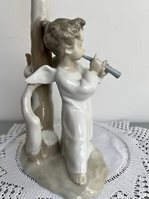 Buy Lladro NAO Lamp - Angel Playing Flute • 40£