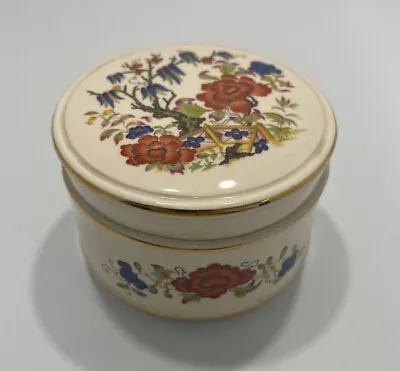 Buy Vintage Sadler Pottery China England Floral Round Trinket - Collectable • 30£