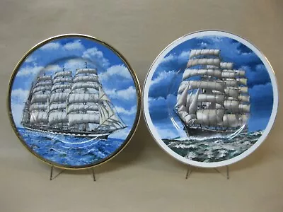 Buy 2 Sailing Ship China Plates ~ Archibald Russell & Krusenstern Ex Padua ~ Fenton • 15.99£