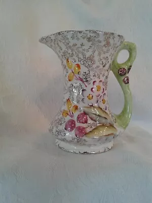 Buy Vintage James Kent Berries And Branch Handle Pitcher Made In England • 17.74£