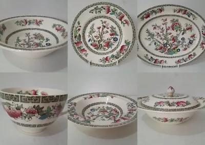 Buy 💕Vintage Johnson Brothers INDIAN TREE DINNER SERVICE India Spares Replacement💕 • 7.95£