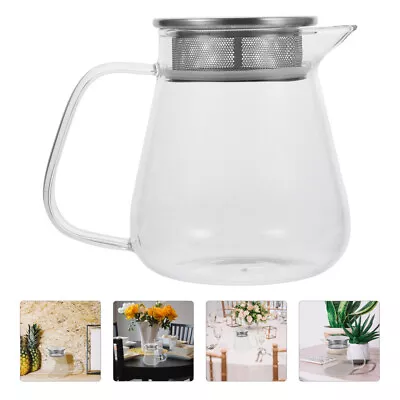 Buy  Glass Teapot Loose Leaf Chinese Portable Kettle High Temperature Resistance • 15.18£
