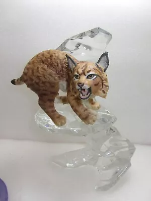 Buy Franklin Mint Porcelain Siberian Tiger On Rock Crystal, Cats Of The World Series • 25£