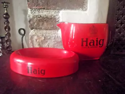 Buy Vintage Haig Whisky Jug And Ashtray By Carlton Ware • 45£