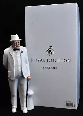 Buy Royal Doulton HN 3057 Sir Winston Churchill 26.5cm Fine China Figurine, With Box • 49£
