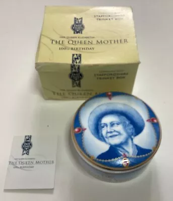 Buy Queen Elizabeth 100 Years English Fine Bone China Dish Pasttimes • 18£