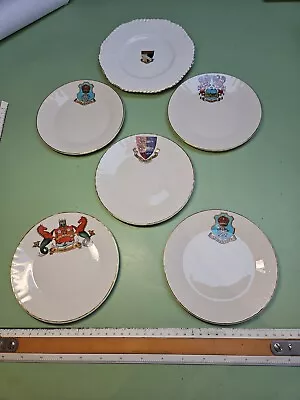 Buy VINTAGE W.H. GOSS CRESTED CHINA PLATES Plus An ICENI PLATE • 9.99£