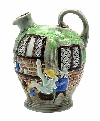 Buy Unique H & J Wood Burslem Wine Jug - Hand Painted • 54.97£