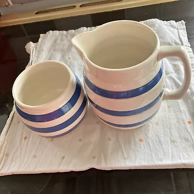 Buy Staffordshire Chef Ware Jug And Sugar Bowl  • 3.50£