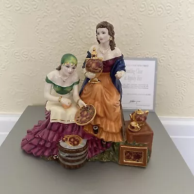 Buy Rare Royal Worcester Sparkling Clean At Appleby Fair Figure Box/cert • 750£