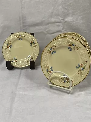 Buy 1930s Vintage Crown Ducal Florentine 17cm Side Plates With Harebell Decoration • 12£