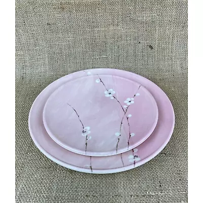 Buy Royal Stafford Fine Earthenware Pink Pussy Willow Dinner And Dessert Plate • 10.24£