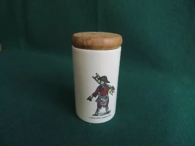 Buy Vintage Holkham Pottery Lamplighter Spice Jar? • 3.55£