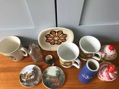 Buy Job Lot Vintage Pottery Collectables, Sylvan Meakin Worcester Coalport KSP • 6.50£