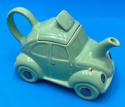 Buy Carlton Ware Volkswagon Beetle Ceramic Teapot-hand Painted-made In England/mint • 37.28£