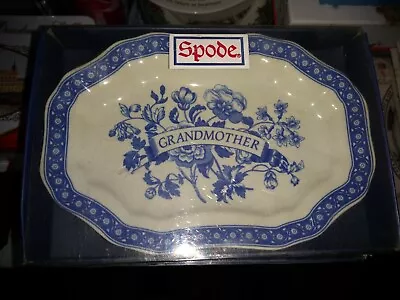 Buy Spode Blue Rooms Tree Trinket Dish Grandmother Bnib Gift Nana  Mother's Day • 9.99£