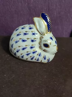 Buy Vintage Royal Crown Derby Bone China Rabbit Paperweight • 24£