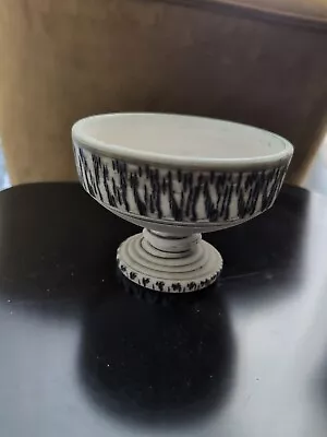 Buy Decorative Bristow Chillington S.devon Pottery Pedestal Bowl Signed Free P & P • 11£