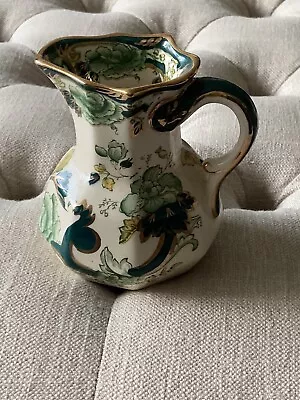 Buy Masons Ironstone Green Chartreuse Jug 13cm • 10£