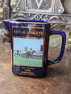 Buy 1995 Martell Grand National ROYAL ATHLETE  Pub Water  Jug. Horse Racing Pottery  • 11.99£