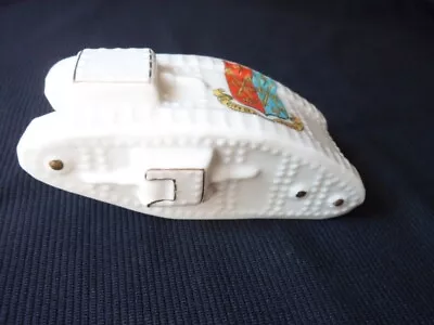 Buy Arcadian Crested China Model Of A Ww1 Tank Peterborough • 20£