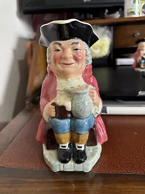 Buy Large Toby Jug, Staffordshire , Hand Painted  , Great Condition Pottery • 4.75£