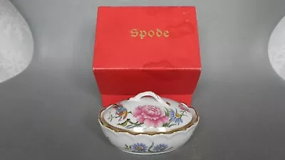 Buy Spode ~ Oriental Bird ~ Lidded Trinket Dish  F1429-e Boxed • 19.95£