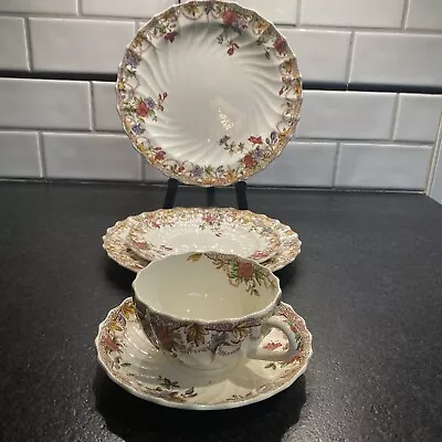 Buy COPELAND SPODE SYDNEY 5-PIECE PLACE SETTING -1940’s OLD MARK-GORGEOUS VTG • 44.73£