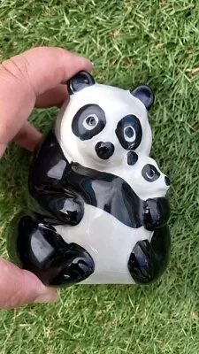 Buy Wade - Natwest Panda With Cub Figurine Moneybox With Original Stopper No Damage • 24.99£