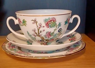 Buy Vintage Mayfair Fine Bone China Indian Tree Trio Cup, Saucer, Side Plate Duchess • 15£