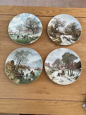 Buy Winter Landscapes Royal Grafton. Four Plate Set • 10£