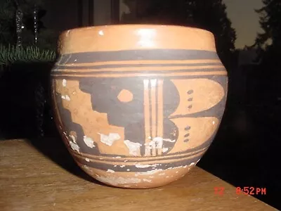 Buy Old Hopi Indian Small Olla Shaped Pottery Bowl • 32.57£