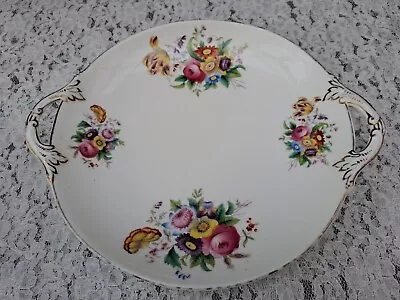 Buy George Jones, Crescent & Sons Floral Two Handles  Plate • 20£