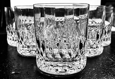 Buy Set Of 6 Vintage Cut Glass Whiskey Tumblers • 35£