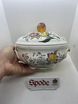 Buy Copeland Spode Old Mark Gainsborough Round Covered Vegetable Bowl Apple Finial • 137.88£