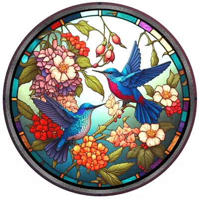 Buy Paint By Numbers Kit DIY Stained Glass Bird Oil Art Picture Craft Home Decor • 8.49£