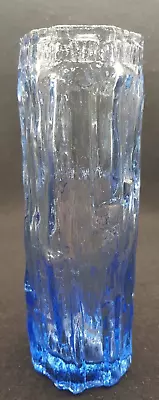 Buy Vintage Ravenhead Glass Bark Effect VASE In Whitefriars Style, 16.5cm High. (2) • 8.50£