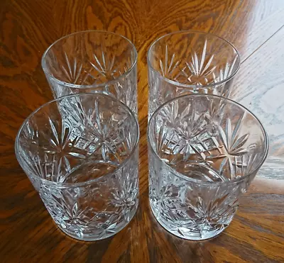 Buy Crystal Effect Tumbler Glasses X4 • 10£