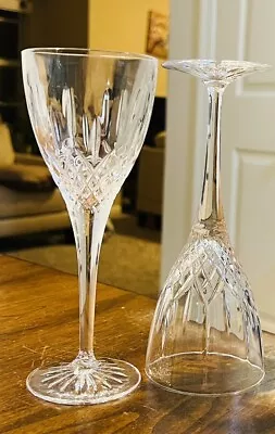 Buy Set Of 2 Royal Doulton Crystal “EARLSWOOD” Wine Glasses – 19.5cms (7-5/8″) Tall • 42.86£