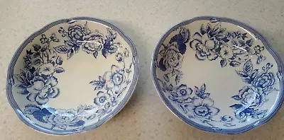 Buy Laura Ashley By Spode Clifton Design 2 X Soup/cereal Bowls In Bone China. • 30£