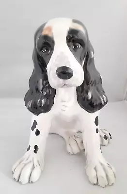 Buy Beswick Porcelain Spaniel Seated Puppy 10 1/2  Figurine Signed Beswick A/75110 • 34.99£