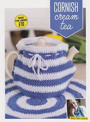 Buy Cornishware Blue & White Tea Cosy Set~crochet Pattern~magazine Pull-out • 0.99£