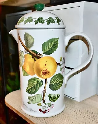 Buy PORTMEIRION Botanic Garden 4 Cup Cafetiere COFFEE PRESS 24Cm Pippin Apple Jug • 112.99£