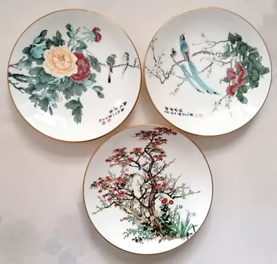 Buy Crown Staffordshire China Collectable Oriental Scene Plates Mint • 19.99£