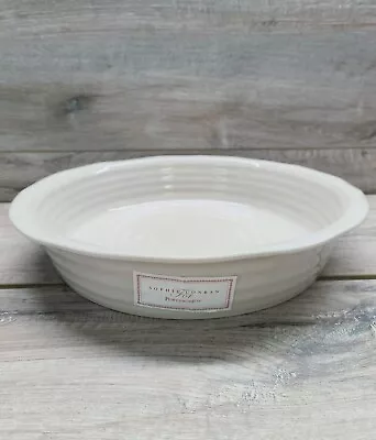 Buy Portmeirion Sophie Conran Large Round Porcelain Pebble Pie Dish 11x2.5  - NEW • 20£
