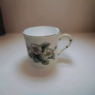 Buy Royal Worcester Woodland Flowers Design Vintage Bone China Coffee Cup Coffee Can • 4.99£